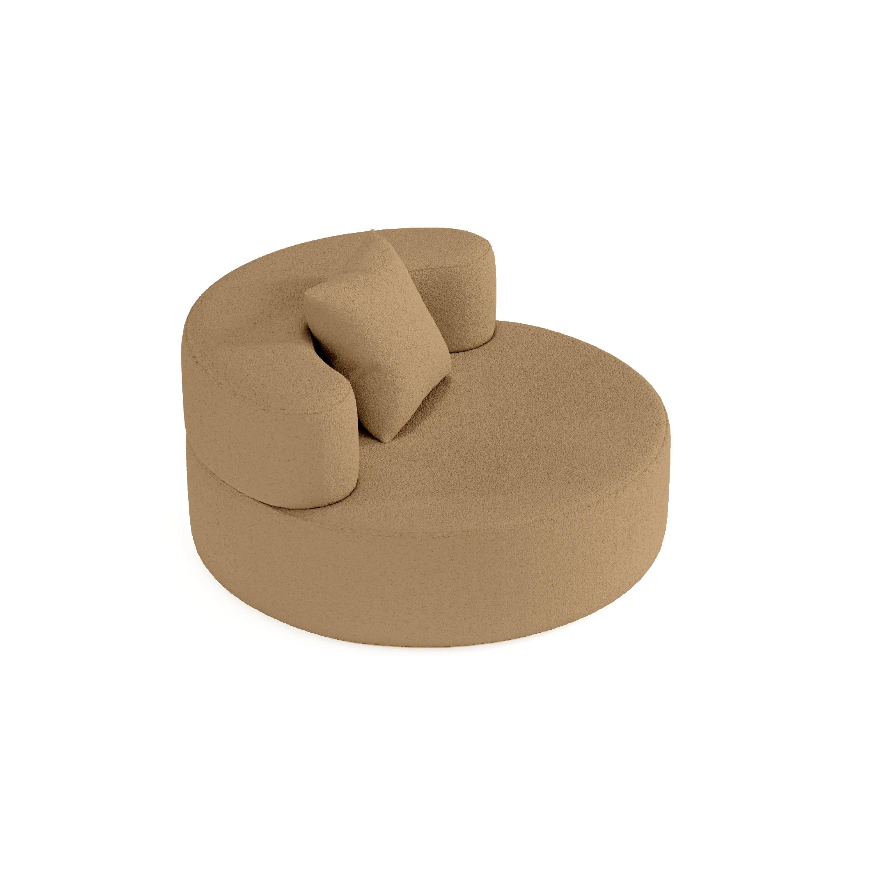 Milan Single Sofa-Sand - PortaSofa